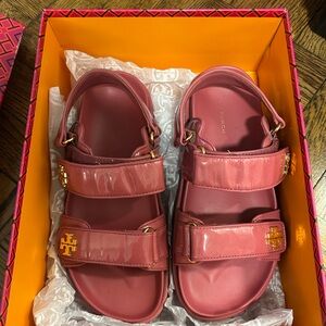 Tory Burch Kiara Sport Sandal in Washed Berry